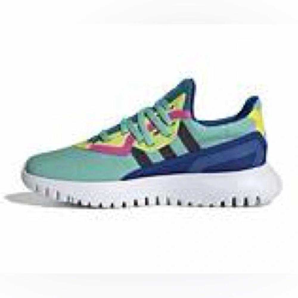 BNIB Adidas Originals Flex J Acid Mint Sneakers - Picture 1 of 8